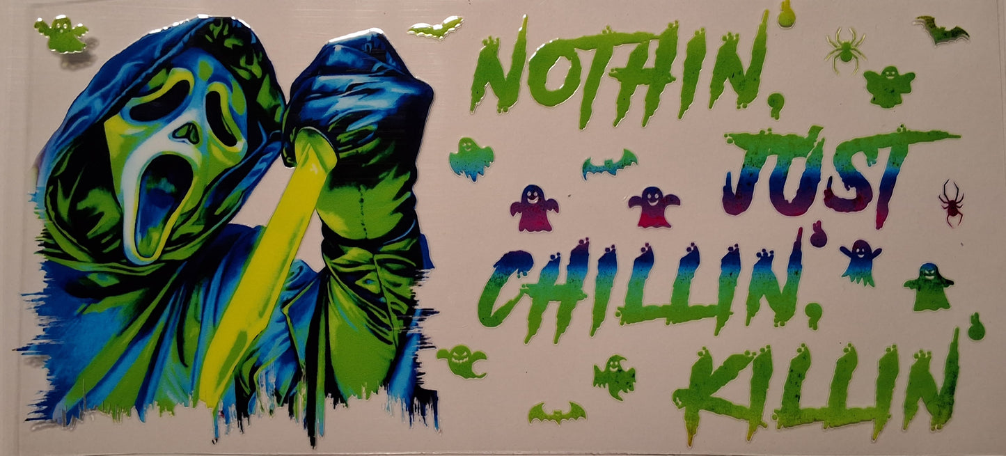 Ghostface 16oz wrap