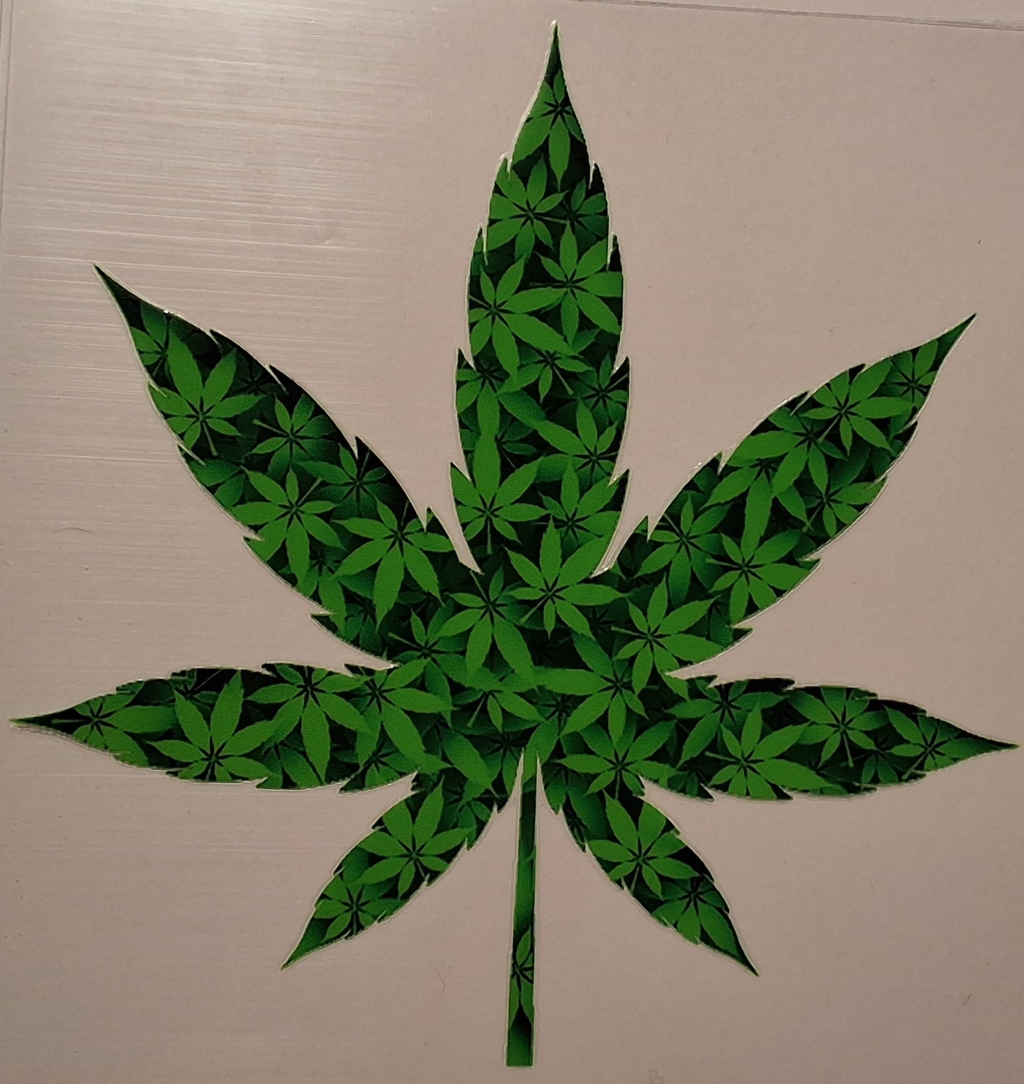 Leaf medium decal