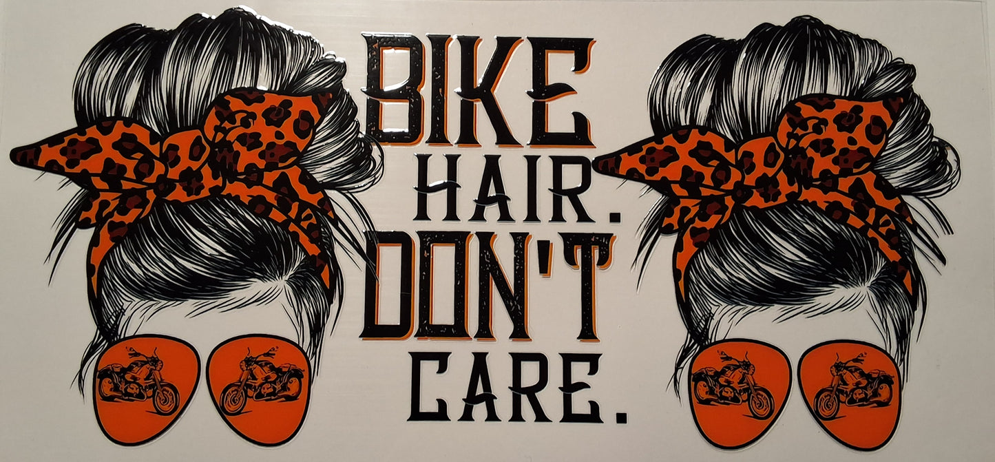 Bike hair Don't care 16oz wrap