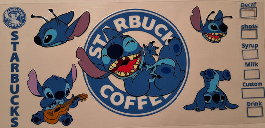 Starbucks Stitch 16oz wrap