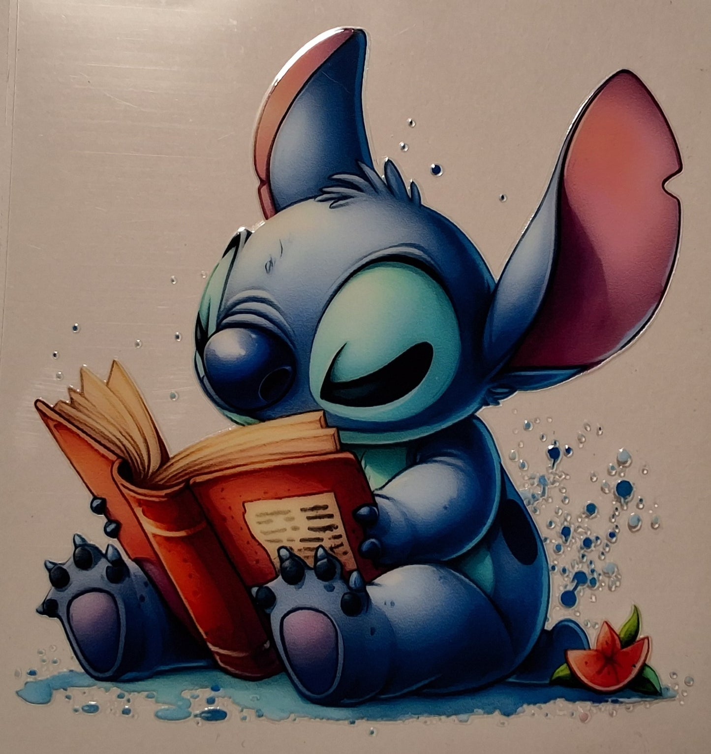 Reading Stitch medium decal