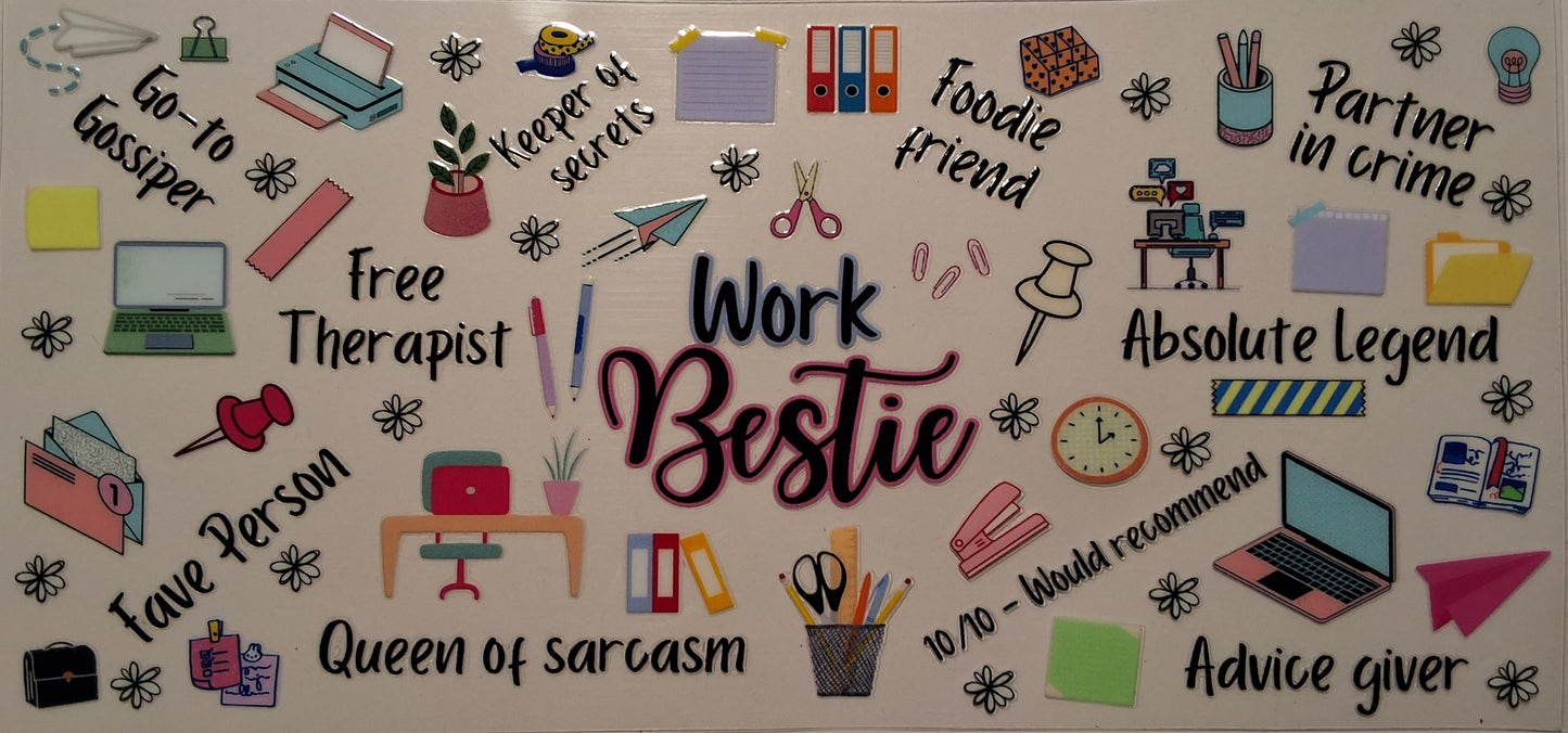Work Bestie 16oz wrap
