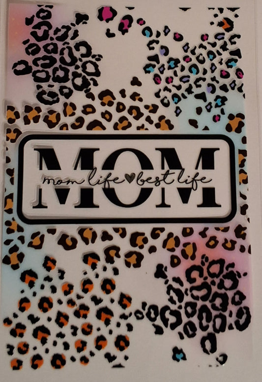 Mom life best life large decal