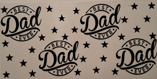 Best dad ever 16oz wrap