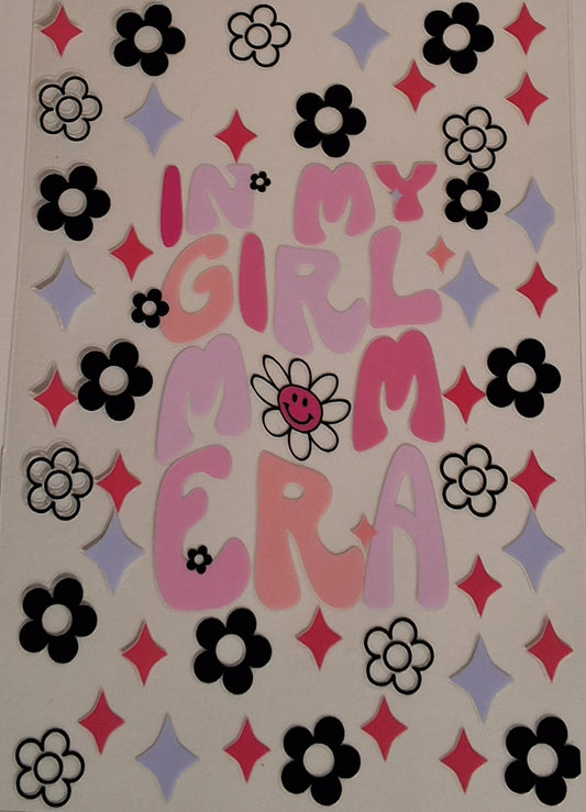 Girl Mom large decal