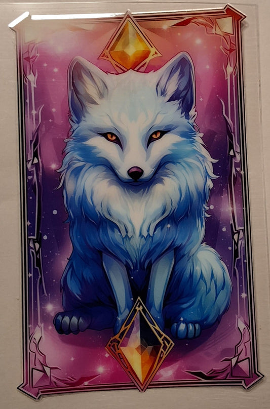 Blue Wolf small decal