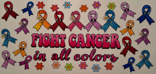 Fight all cancer 16oz wrap