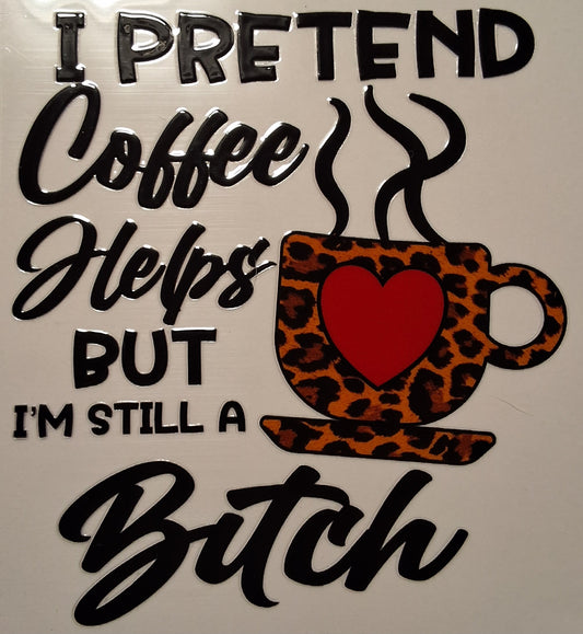 Coffee medium decal